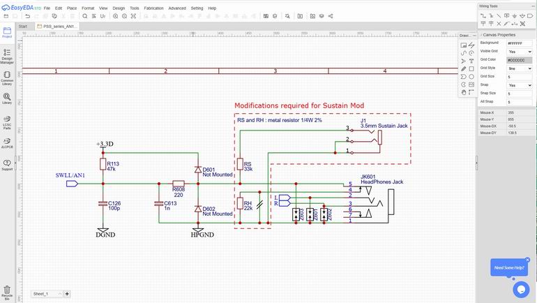 PSS-A50_Sustain_Schematic